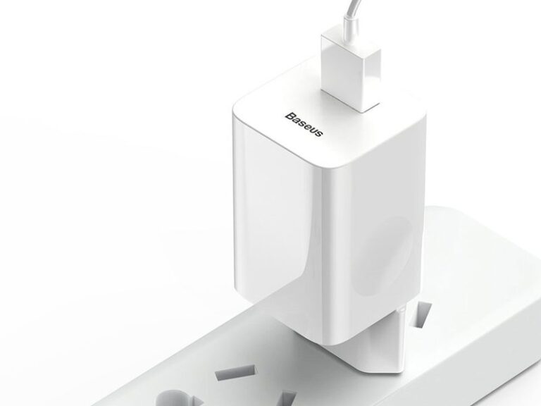 Ładowarka sieciowa Baseus USB Quick Charge QC 3.0 24W biała - obrazek 5