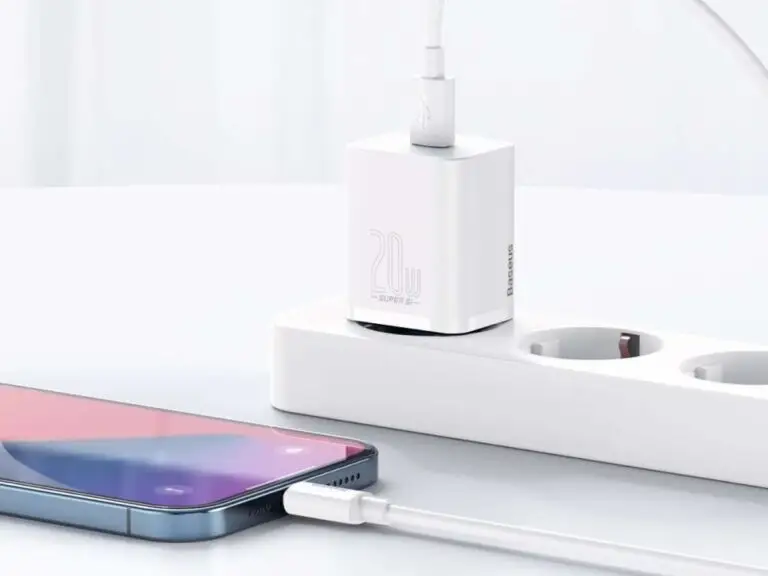 Ładowarka sieciowa Baseus Super Si Quick Charger 1C 20W biała - obrazek 7