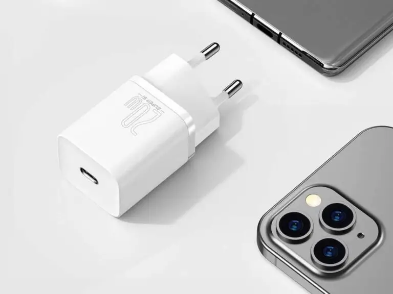 Ładowarka sieciowa Baseus Super Si Quick Charger 1C 20W biała - obrazek 8