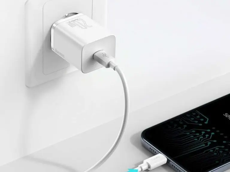 Ładowarka sieciowa Baseus Super Si Quick Charger 1C 20W biała - obrazek 9