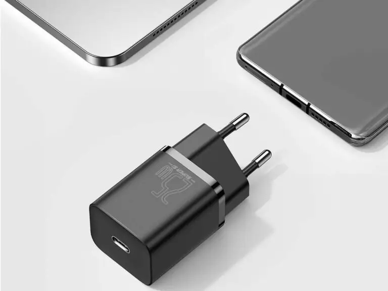 Ładowarka sieciowa Baseus USB-C PD 25W z kablem USB-C czarna - obrazek 10