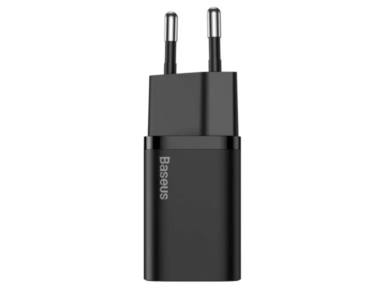 Ładowarka sieciowa Baseus USB-C PD 25W z kablem USB-C czarna - obrazek 3