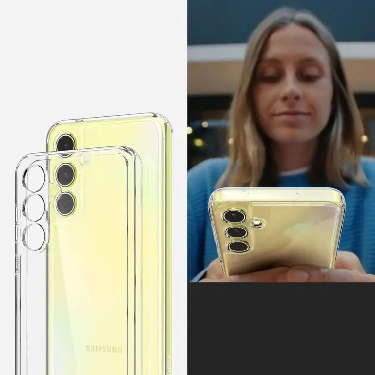 Etui Samsung Galaxy A35 5G Spigen Ultra Hybrid Transparentne - obrazek 2