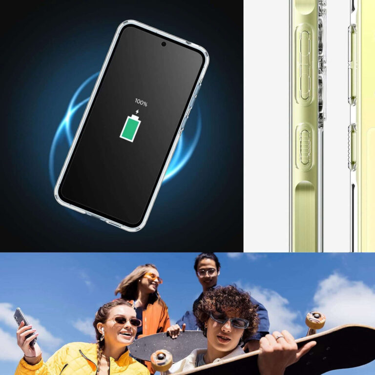Etui Samsung Galaxy A35 5G Spigen Ultra Hybrid Transparentne - obrazek 5