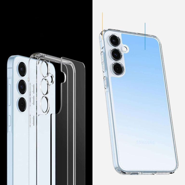 Etui Samsung Galaxy A35 5G Spigen Ultra Hybrid Transparentne - obrazek 4