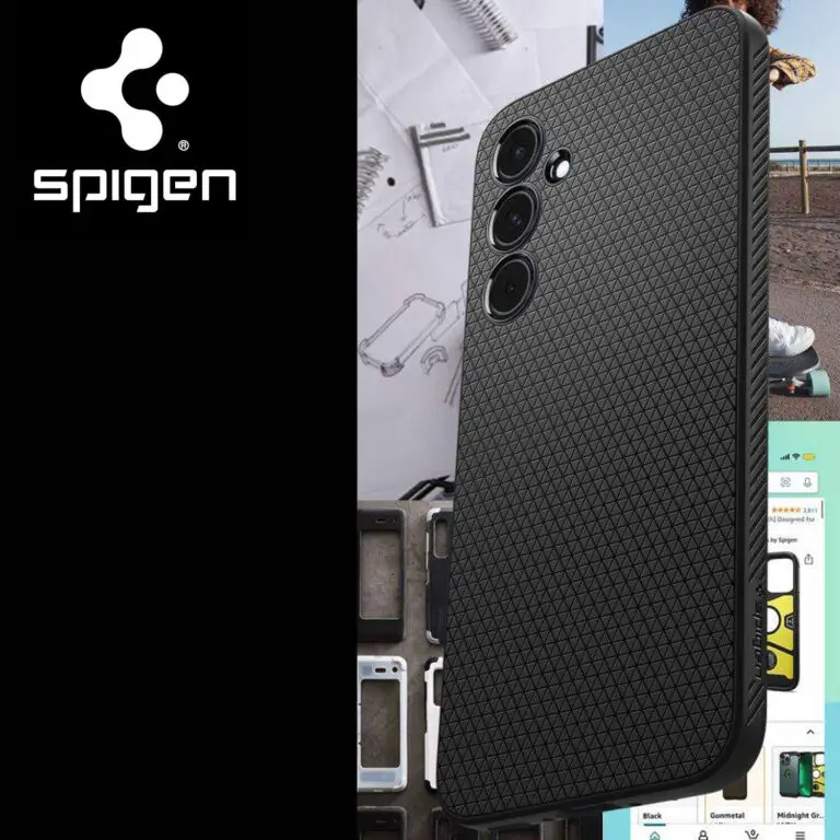 Etui Spigen Liquid Air do Samsung Galaxy A35 5G Czarny Matowy - obrazek 2