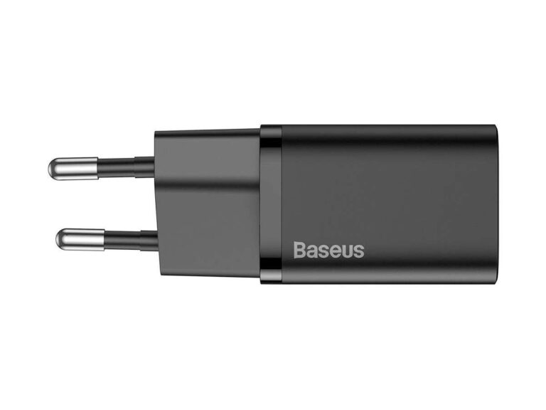 Ładowarka sieciowa Baseus USB-C PD 20W + Kabel USB-C do Lightning 1m - obrazek 3