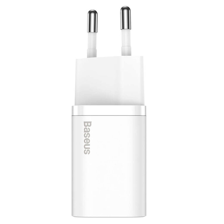 Ładowarka Baseus Super Si USB-C PD 25W biała - obrazek 2