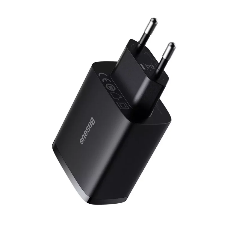 Ładowarka sieciowa Baseus Compact 3x USB Type-A 17W – Czarna - obrazek 6