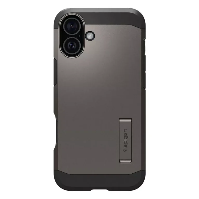 Etui Spigen Tough Armor MagSafe do iPhone 16 GunMetal