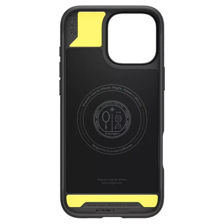 Etui Spigen Rugged Armor MagSafe do iPhone 16 Pro Max Matowe Czarne - obrazek 3