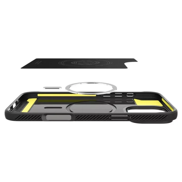 Etui Spigen Rugged Armor MagSafe do iPhone 16 Pro Max Matowe Czarne - obrazek 7