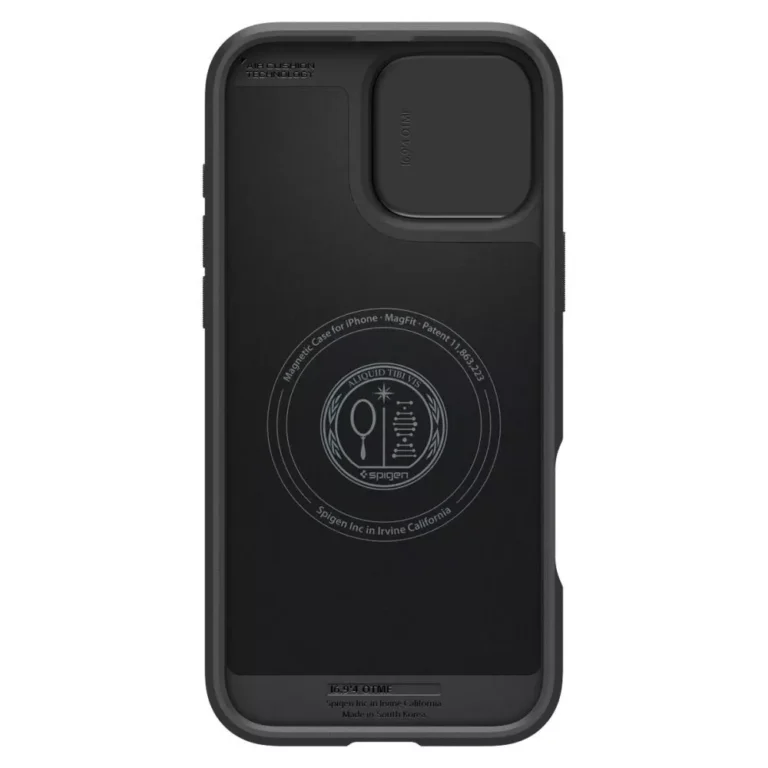 Etui Spigen Optik Armor MagSafe do iPhone 16 Pro Max Czarne - obrazek 3