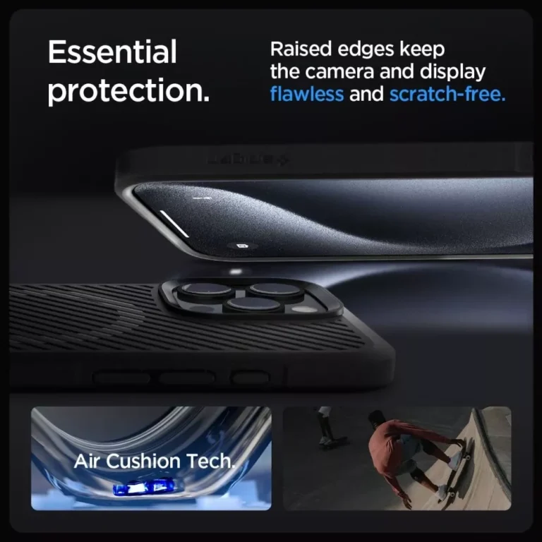 Etui Spigen Core Armor MagSafe do iPhone 16 Pro Max Matowe Czarne - obrazek 8