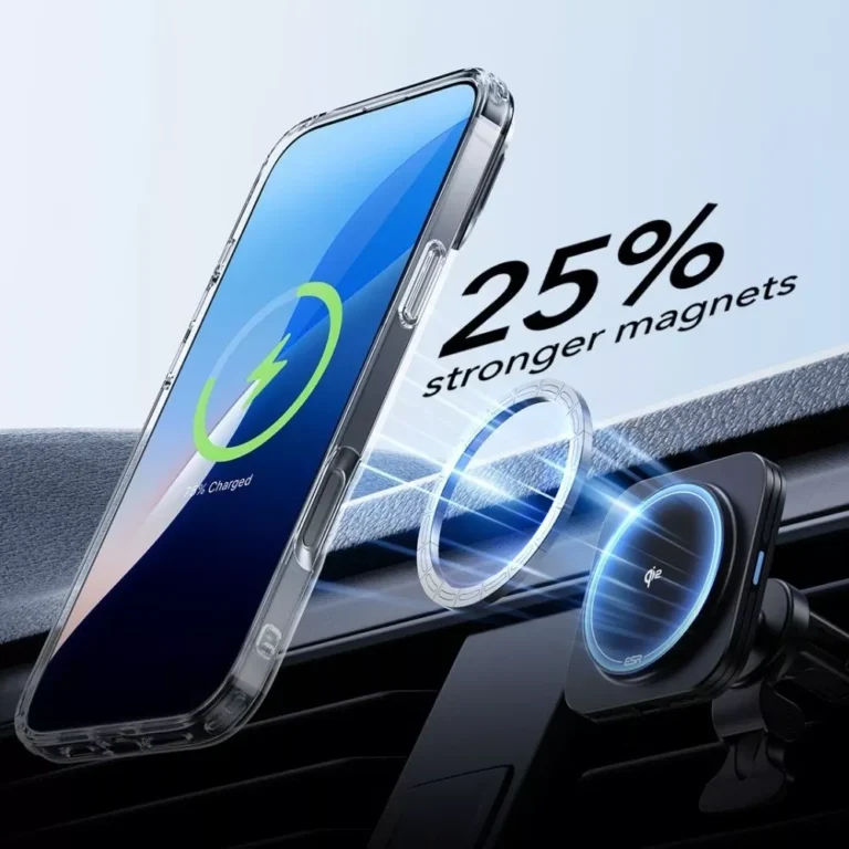 Etui ESR Classic Hybrid Kickstand HaloLock + Szkło Hartowane do iPhone 16 Plus - obrazek 3