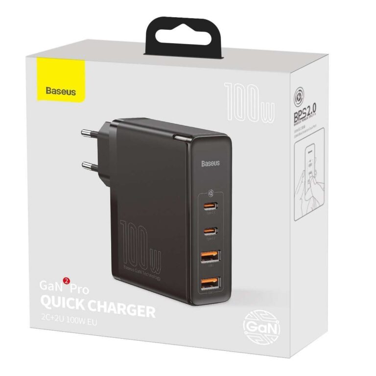 Ładowarka sieciowa Baseus GaN2 Pro 100W - obrazek 11