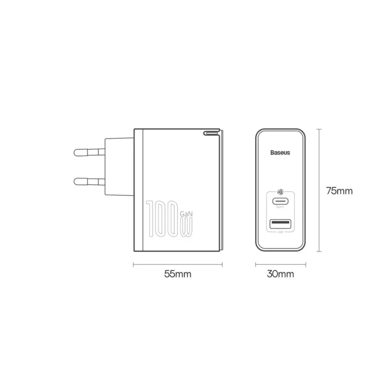 Baseus GaN5 Pro - 100W - obrazek 14