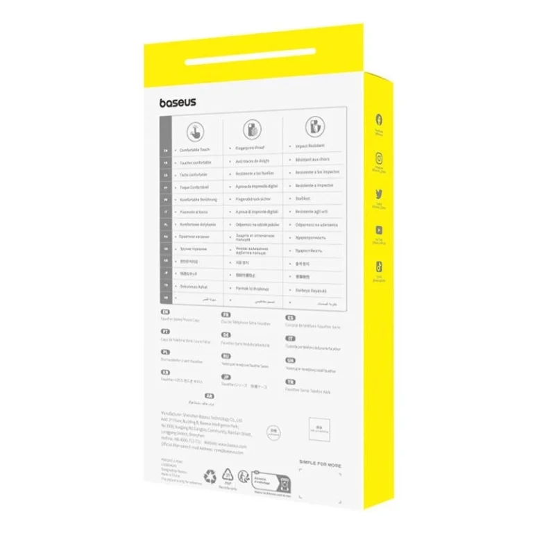 Etui Baseus Fauxther Series do iPhone 15 Pro Max Czarny - obrazek 4