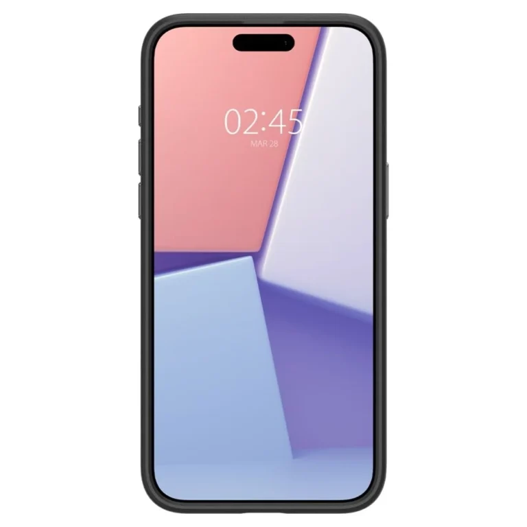 Etui Spigen Enzo Aramid do iPhone 15 Pro Max czarny - obrazek 3