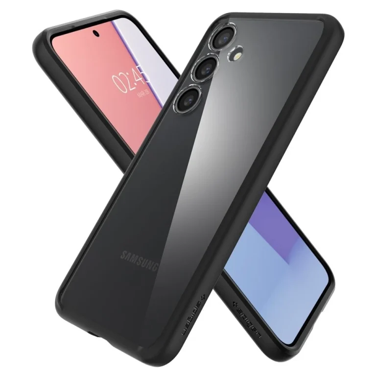 Etui Spigen Ultra Hybrid do Samsung Galaxy S24 Plus Matte Black - Czarny - obrazek 12