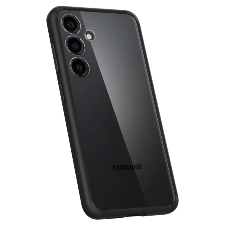 Etui Spigen Ultra Hybrid do Samsung Galaxy S24 Plus Matte Black - Czarny - obrazek 7