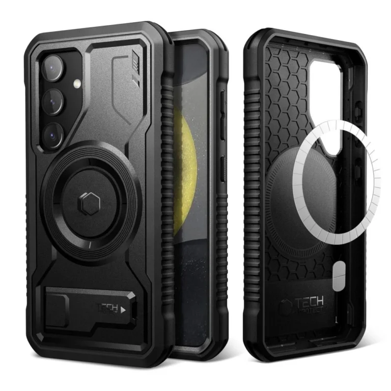 Etui Kevlar Magsafe+ do Samsung Galaxy S24 Plus Czarny - obrazek 5