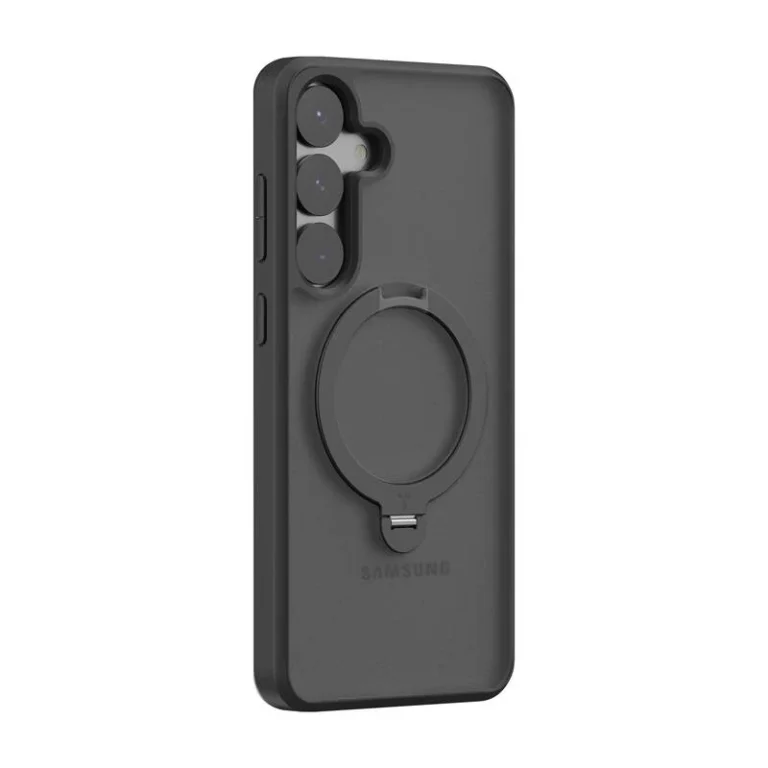 Etui Samsung Galaxy S25 Ostand Spin Series Czarny - obrazek 2