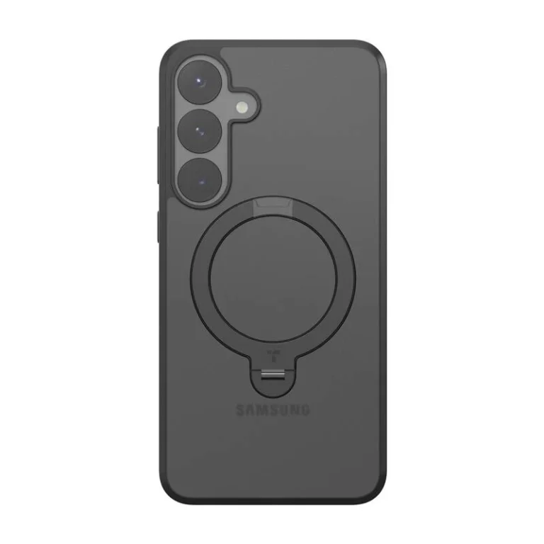 Etui Samsung Galaxy S25 Ostand Spin Series Czarny - obrazek 3