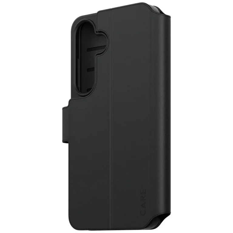 Etui CARE do Samsung Galaxy S25 Wallet Kickstand Czarny - obrazek 3