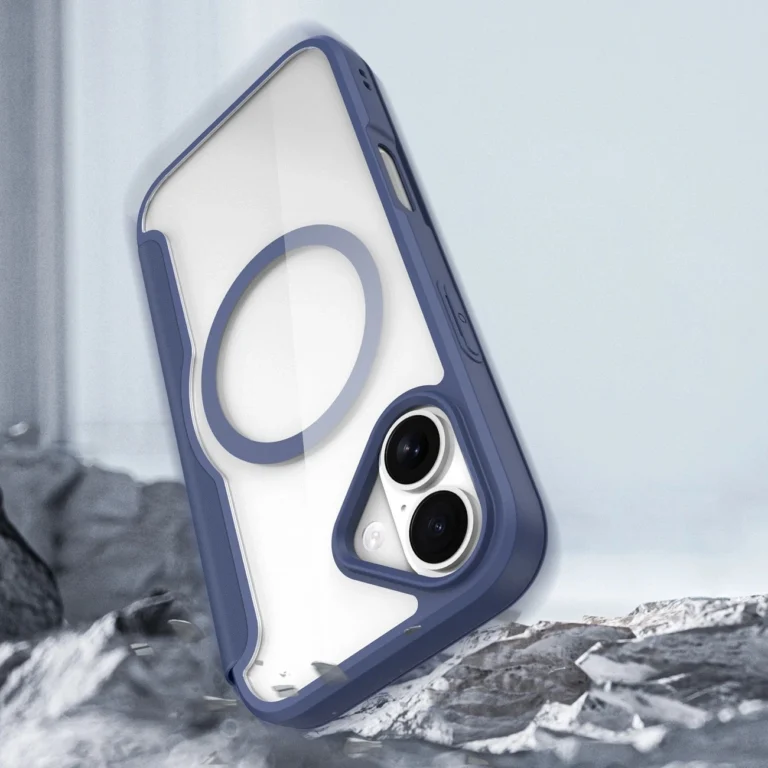 Etui Dux Ducis Skin X Pro iPhone 17 Air MagSafe Portfel Niebieskie - obrazek 6