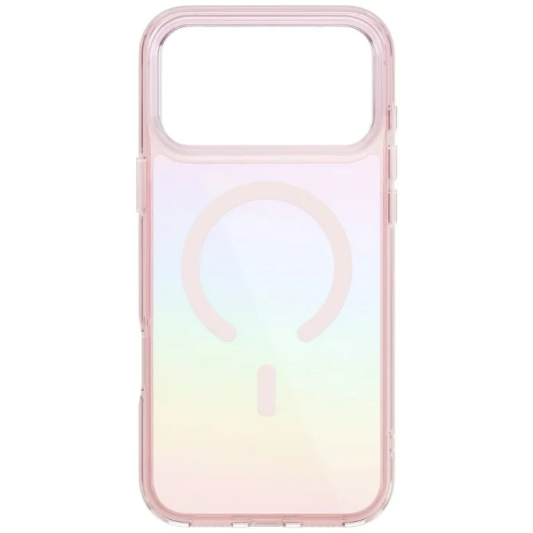 Etui Ochronne iPhone 17 Pro UNIQ Iridescia MagClick Pink Prism - obrazek 5