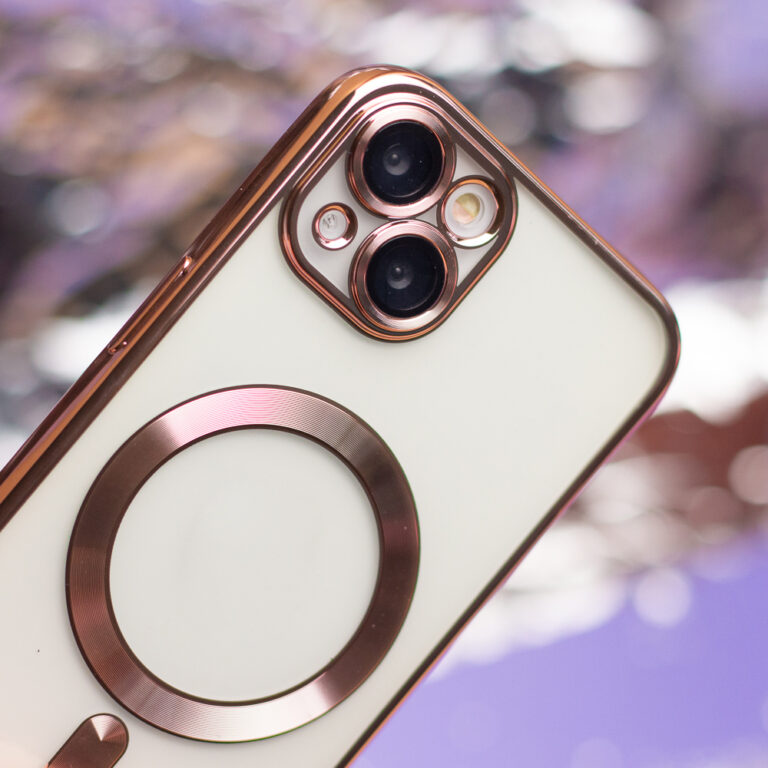 Nakładka Color Chrome Mag do Samsung Galaxy S25 FE Różowe Złoto - obrazek 5