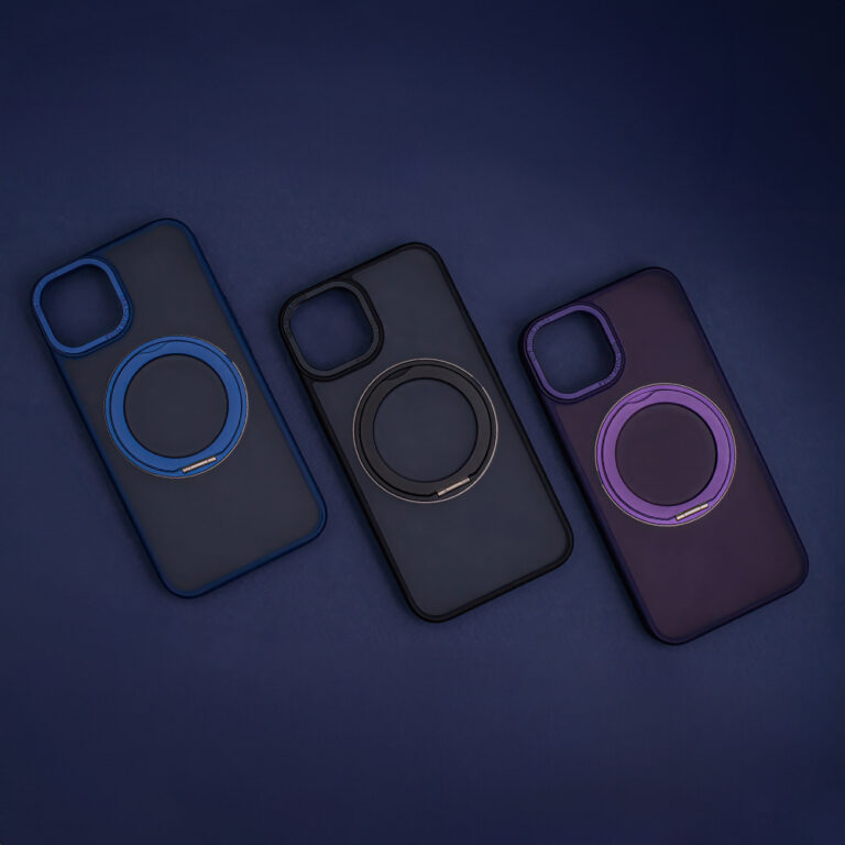 Nakładka Mag Ring Rotating iPhone 13 Fioletowy - obrazek 10