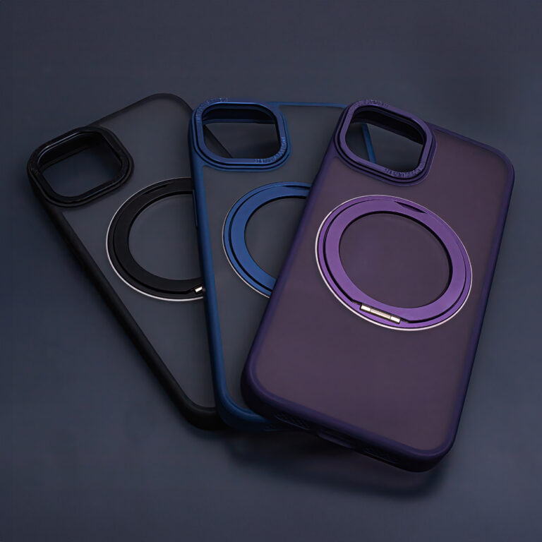 Nakładka Mag Ring Rotating iPhone 13 Fioletowy - obrazek 11