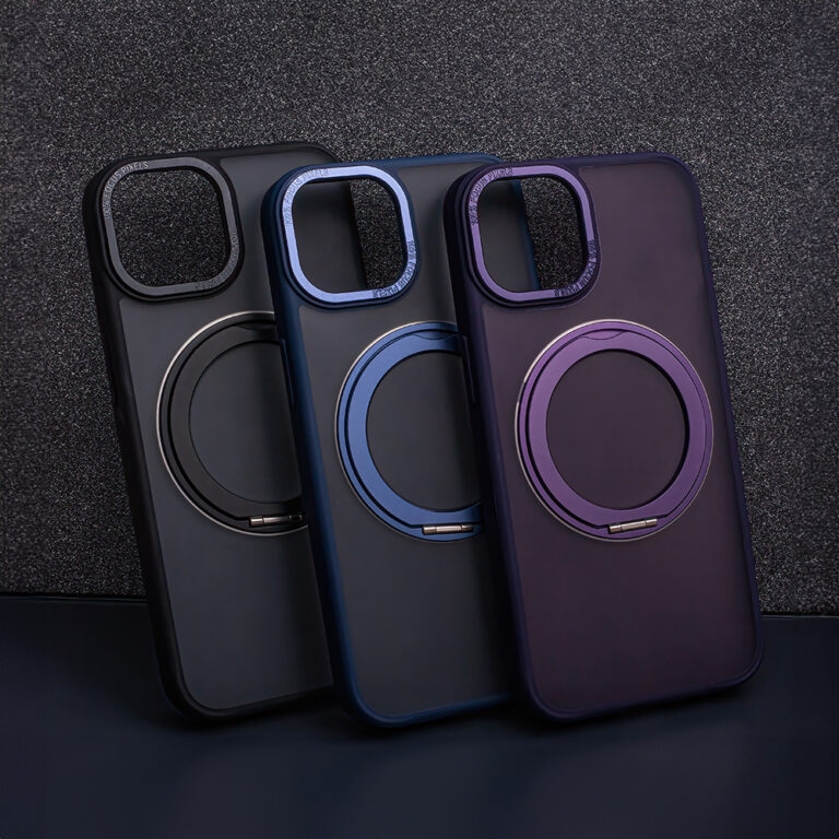 Nakładka Mag Ring Rotating iPhone 13 Fioletowy - obrazek 12