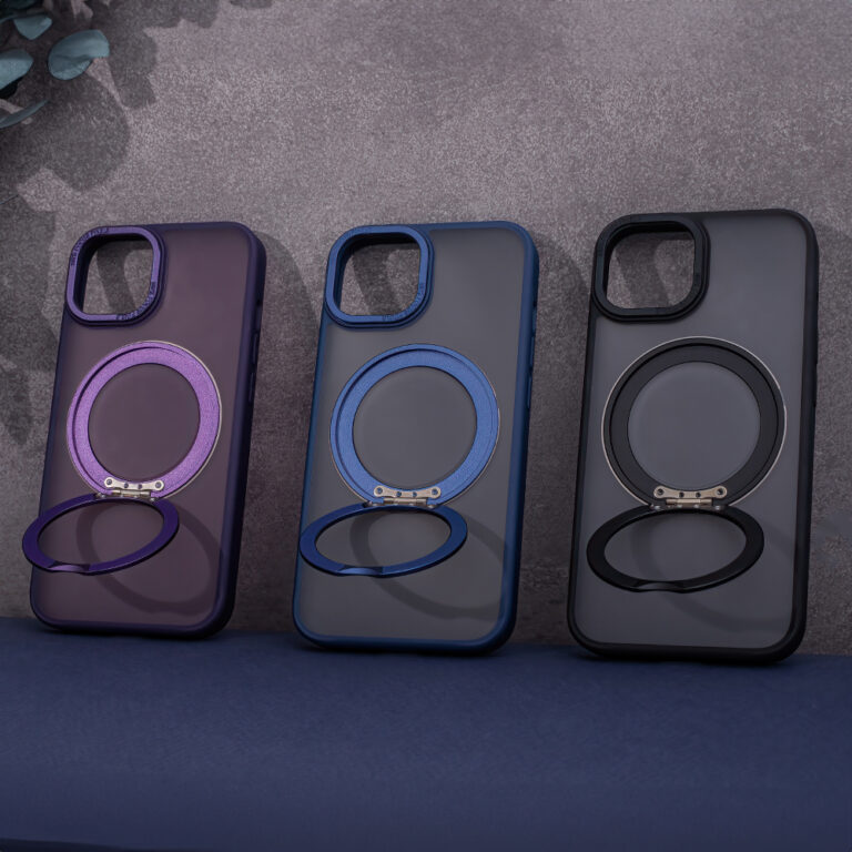 Nakładka Mag Ring Rotating iPhone 13 Fioletowy - obrazek 13