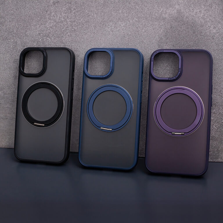 Nakładka Mag Ring Rotating iPhone 13 Fioletowy - obrazek 9