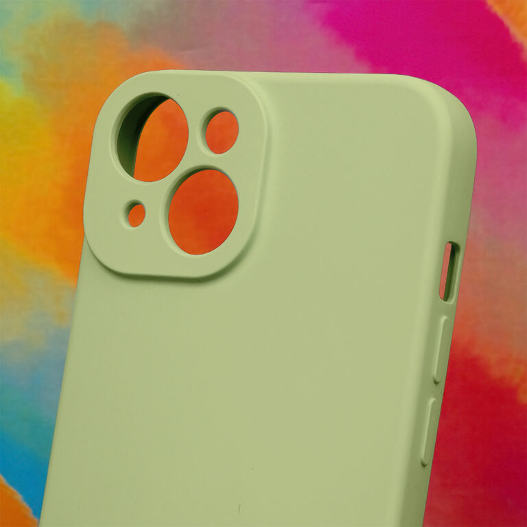 Nakładka Silicon do iPhone 13 6,1" - Miętowy - obrazek 6