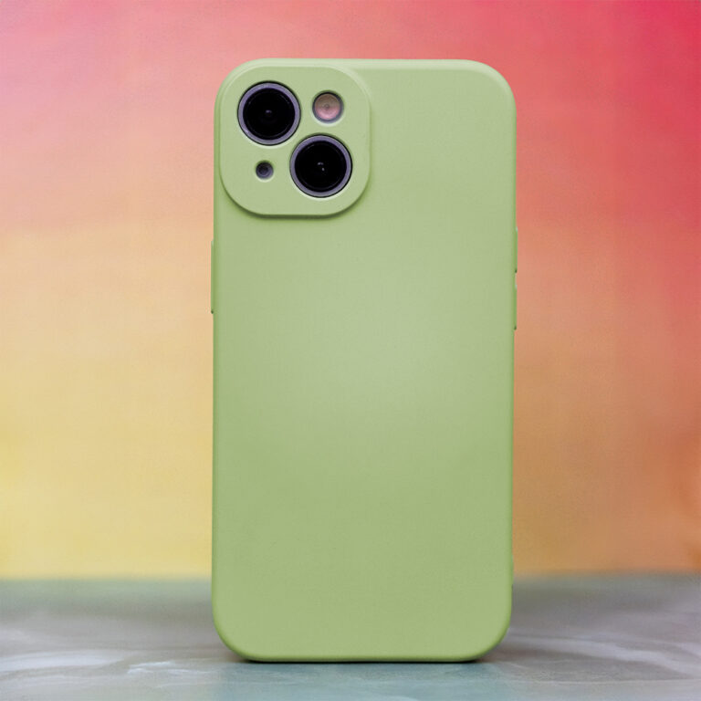 Nakładka Silicon do iPhone 13 6,1" - Miętowy - obrazek 7