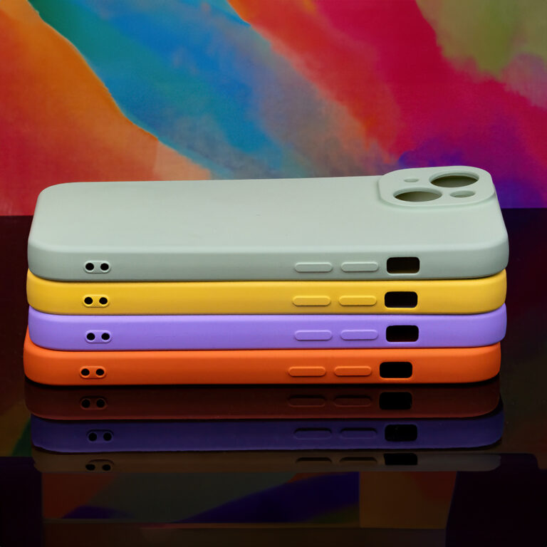 Nakładka Silicon do iPhone 13 6,1" - Miętowy - obrazek 10