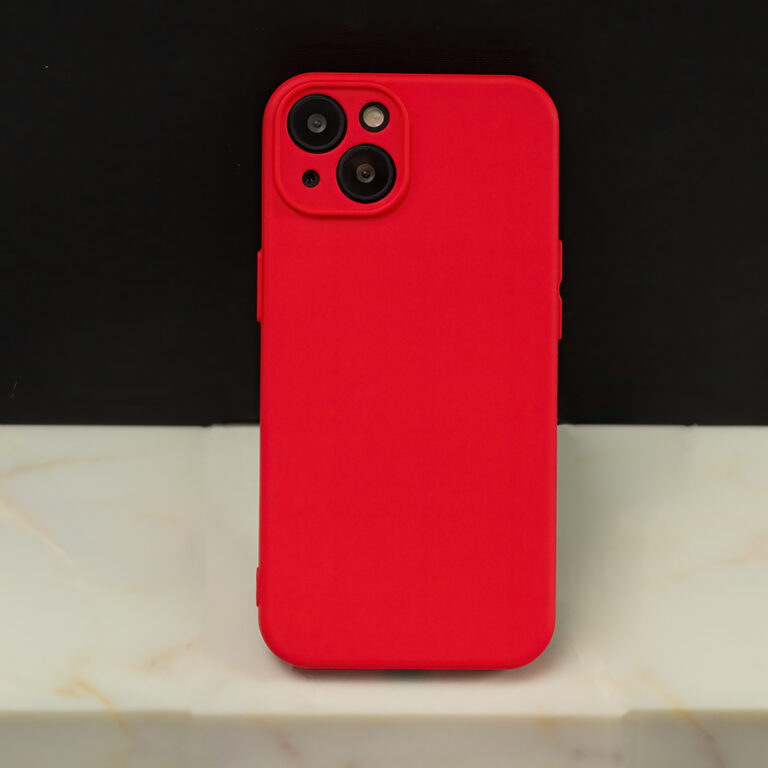 Nakładka Silicon Box Samsung Galaxy S25 FE Red Czerwony - obrazek 3