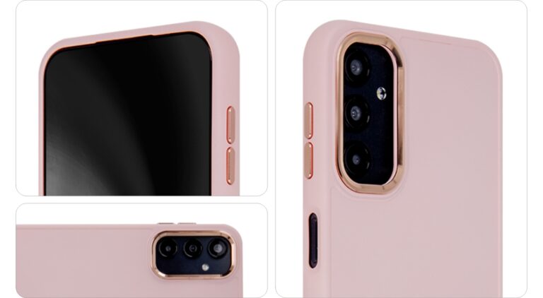 Nakładka Satin Elegant do iPhone 13 Różowy - obrazek 3