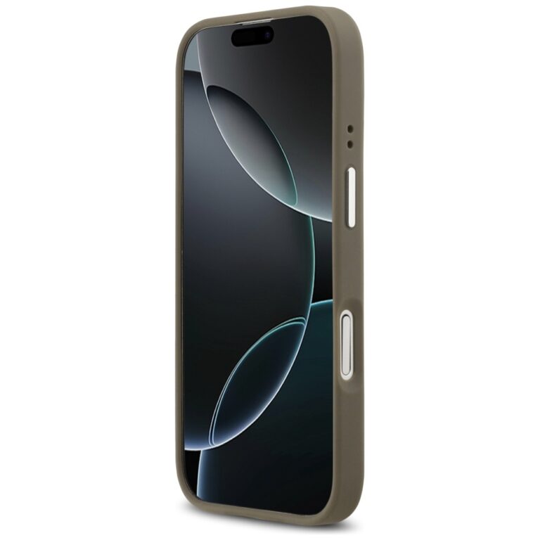 Nakładka Guess Grained Big 4G Classic Logo do iPhone 17 brązowy - obrazek 5