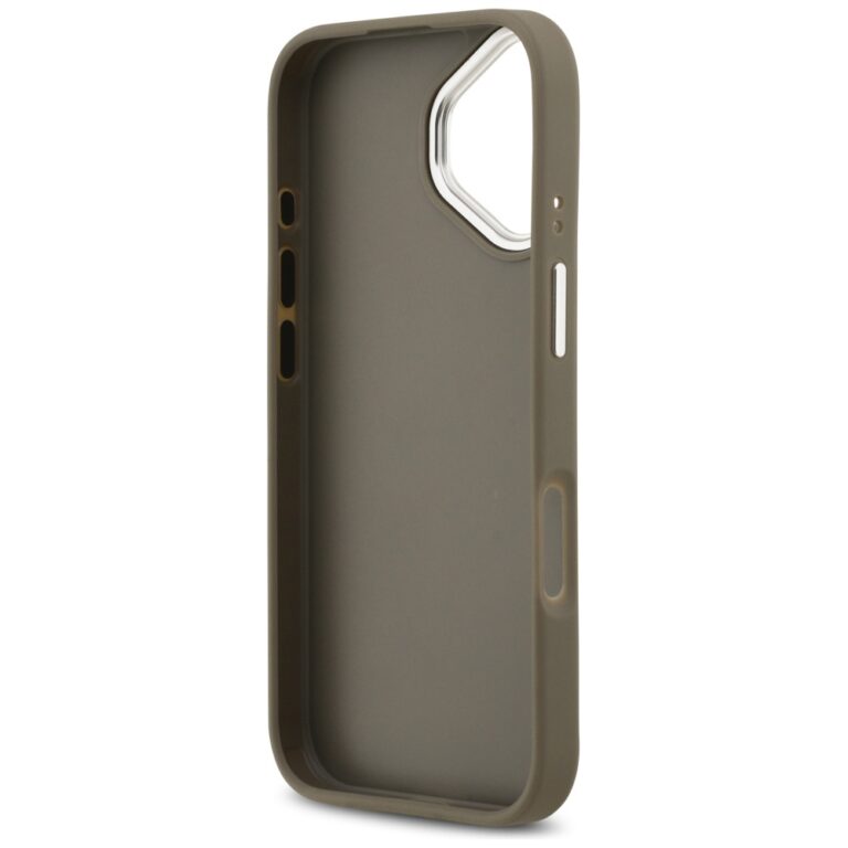 Nakładka Guess Grained Big 4G Classic Logo do iPhone 17 brązowy - obrazek 7