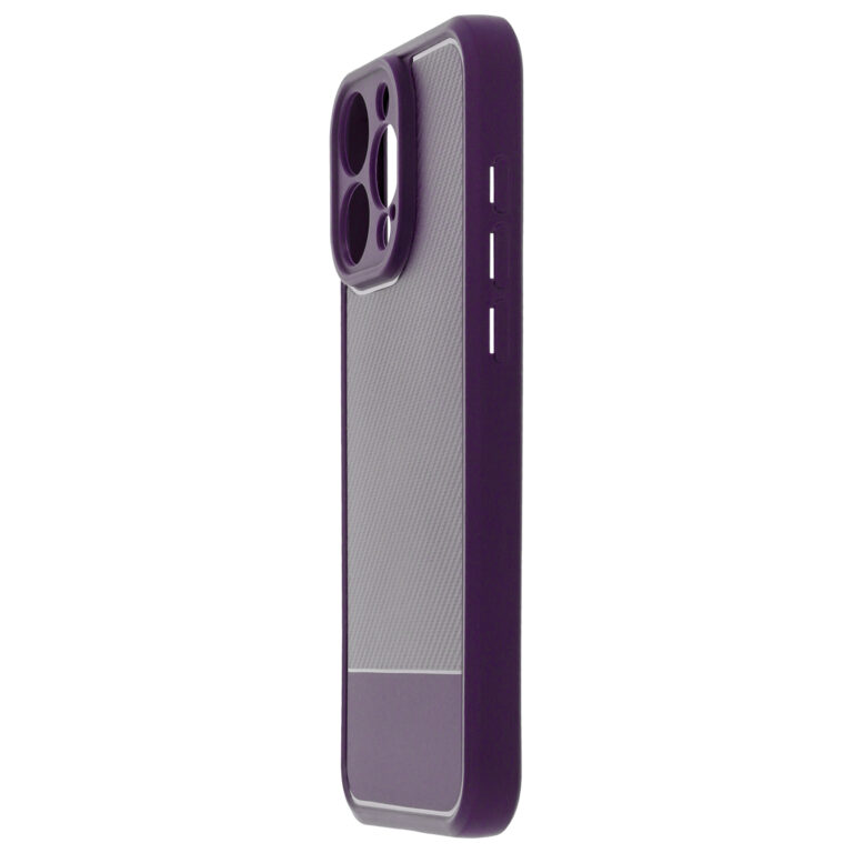 Nakładka Simple Carbon iPhone 13 6,1 Fioletowy - obrazek 2